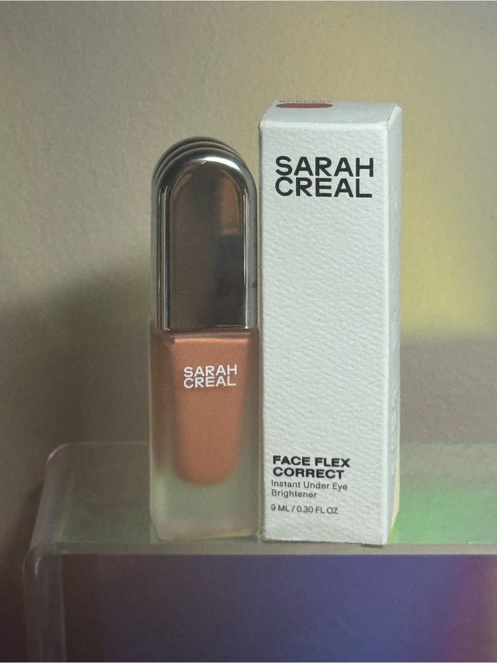 Sarah creal face flex under eye corrector instant under eye brightener sorcery